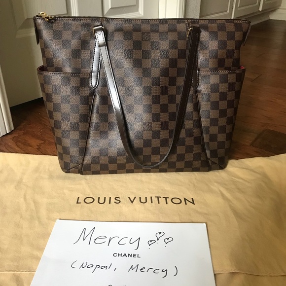 SOLD !!! Authentic Totally Mm Damier Ebene - Picture 1 of 8